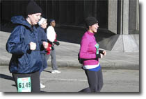 Kate Running the Marathon