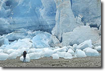Gary at Reid Glacier